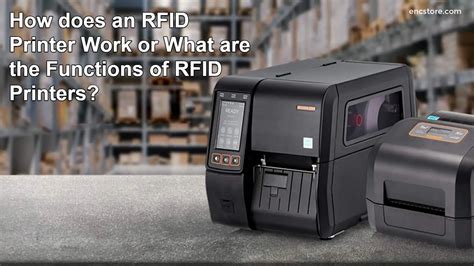 how does rfid printer work